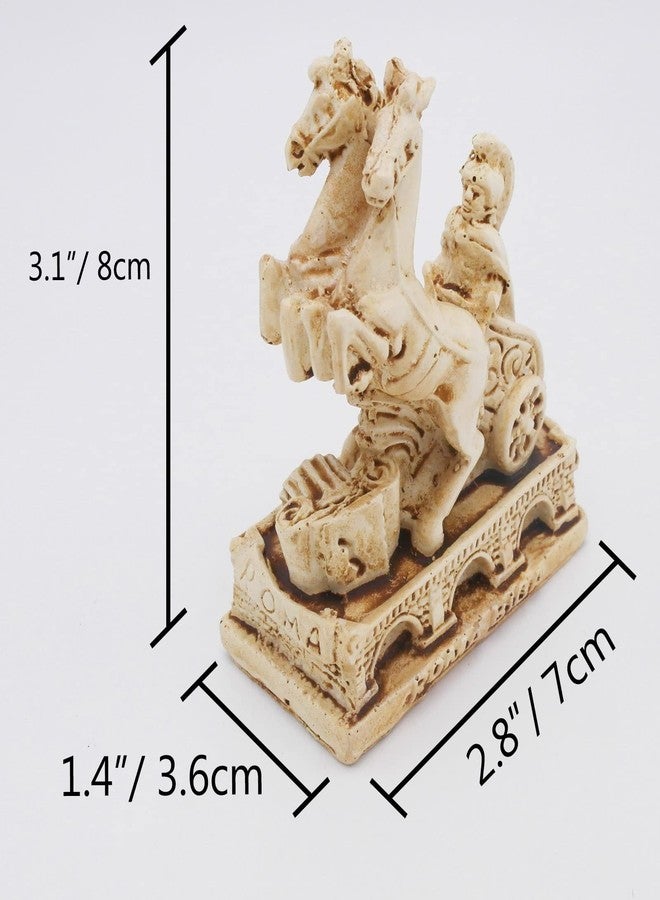 Kocris Casa Rome Soldier Fish Tank Decorations Ancient Arena Roman War Horse Reptile Turtle Lizard Spider Tanks Terrarium Building Décor Ornament Pet - Image 4